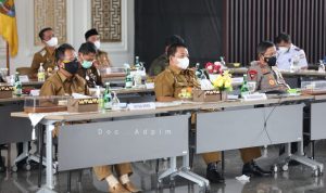 Pengetatan dan Pemeriksaan Arus Balik, Gubernur Arinal Bersama Jajaran Forkopimda Ikuti Arahan Presiden Joko Widodo