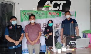 Jalin Sinergitas, Kasat Intelkam Polresta Bandar Lampung Kunjungi Kantor ACT Lampung