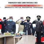 Gubernur Arinal Ikuti Upacara Peringatan Hari Lahir Pancasila Bersama Presiden Jokowi Secara Virtual