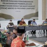 Pimpin Rakor Evaluasi PPKM, Gubernur Arinal Minta Bupati/Walikota Perketat Penerapan Pemberlakuan Pembatasan Kegiatan Masyarakat Skala Mikro