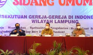 Buka Sidang Umum VI PGI Wilayah Lampung, Gubernur Lampung Ajak Para Pengurus Menjaga Kondisi Daerah