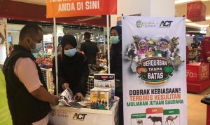 Permudah Transaksi Berkurban, ACT Sediakan Booth Global Qurban di Transmart Lampung