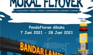 Sambut HUT Ke-339, Pemkot Bandar Lampung Gelar Lomba Desain Mural Flyover