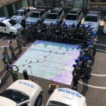 Pomdam II/Swj melaksanakan Pengawalan BTP Yon Mekanis 203/AK Kodam Jaya
