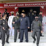 Dipimpin Langsung oleh Presiden Joko Widodo, Gubernur Lampung Ikuti Upacara Hari Bhayangkara ke-75