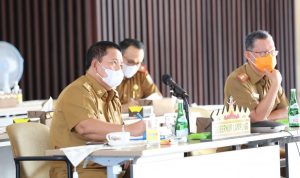 Ikuti Vicon Perpanjangan PPKM Mikro Tahap XII, Gubernur Lampung Laporkan Kondisi Terkini Covid-19 di Provinsi Lampung