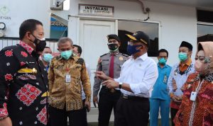 Menko PMK Apresiasi Perjuangan Gubernur dan Jajaran Pemprov Lampung Pemenuhi Kebutuhan Oksigen dalam Penanganan Covid-19