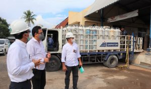 Pastikan Suplai Listrik Aman, GM PLN UID Lampung Kunjungi Industri Oksigen