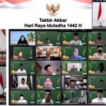 Gubernur Arinal Ikuti Acara Malam Takbir Akbar Sambut Idul Adha secara Virtual Bersama Presiden dan Wapres