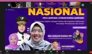 Wagub Lampung Buka Seminar Nasional Kampanye Digital Pencegahan Kekerasan terhadap Perempuan dan Anak
