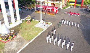 Pemkot Bandarlampung Gelar Upacara Peringati HUT RI 76