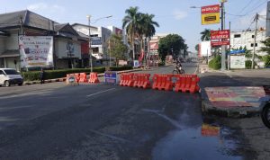 Jalan Kota Bandar Lampung Kembali Dilakukan Penyekatan, Ini Titik-titiknya