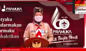 Ketua Kwarda Lampung Ajak Seluruh Komponen Gerakan Pramuka Ambil Bagian dalam Penanggulangan Covid-19