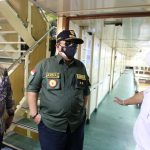 Gubernur Lampung Tinjau Langsung Kapal Isolasi Apung KM Lawit di Pelabuhan Panjang
