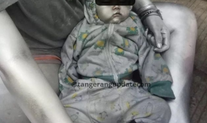 Satpol PP Tangsel Ciduk Wanita Pembawa Bayi yang Dijadikan Manusia Silver