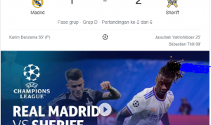 FC Sheriff Permalukan Madrid di Bernabeu
