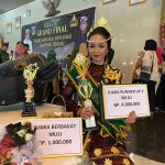 Bulan Rietamara Sabet Gelar Runner Up 2 dan Muli Bertalenta Ajang Pemilihan Muli Mekhanai Lampung Tengah