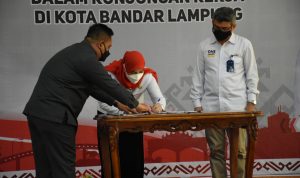 Jalin Kerjasama dengan Bank Mandiri, Wali Kota Eva Dwiana Optimis UMKM di Bandar Lampung Bangkit Lagi