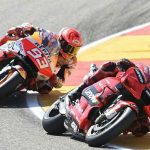 Bagnaia Taklukan Serangan Marquez Sang Raja Aragon