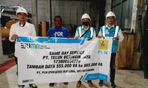 Dongkrak Ekonomi Lampung, PLN Sajikan Same Day Service