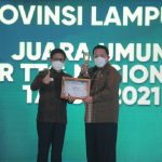 Lampung Juara Umum Teknologi Tepat Guna Nasional, Mendes PDT Serahkan Langsung Penghargaan kepada Gubernur Arinal Djunaidi
