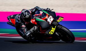 Jajal Perdana Motor Aprilia, Vinales: Saya Ingin Coba Lagi