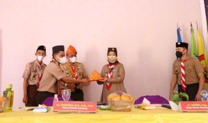 Ketua Kwarda Gerakan Pramuka Lampung Terima Kunjungan Kerja dan Studi Pusdiklatcab Pramuka Banyuasin