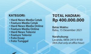 Apresiasi Insan Pers Nasional, PLN Journalist Award 2021 Kembali Digelar