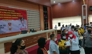 Apresiasi Atlet Berprestasi di PON XX, Pemkot Bandar Lampung Beri Tali Asih dan Beasiswa