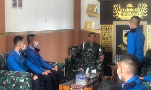 Denpom II/3 Lampung Sambut Kunjungan Siswa SMA Taruna Nusantara Magelang