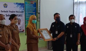 SMPN 7 Bandar Lampung Raih Juara 3 Sekolah PJAS Aman Nasional, Kepala Dinas Pangan: Bisa Jadi Inspirasi Sekolah-sekolah Lainnya