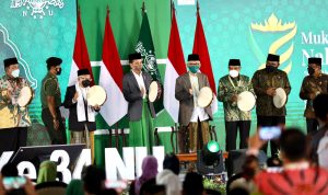 Buka Muktamar NU ke-34, Presiden Jokowi Singgung Soal Ekonomi Umat