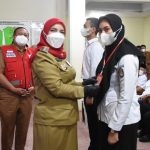 Pemkot Bandar Lampung Berikan 1 Unit Mobil Ambulance dan Akan Bangunkan Gedung Untuk PMI