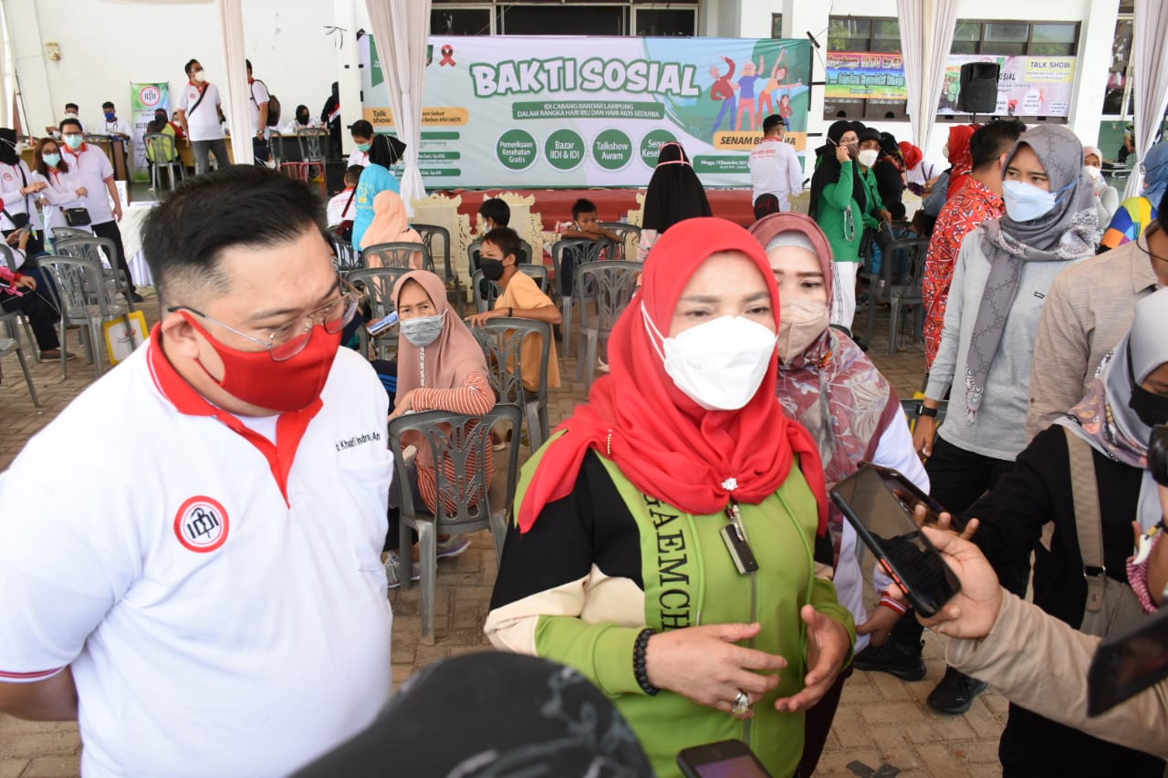 Walikota Eva Dwian akan menggelar Roadshow bersama IDI Lampung untuk sosialisasikan kesehatan sejak dini