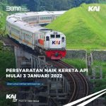 Mulai 3 Januari 2022, Naik KA Rajabasa dan Kuala Stabas Cukup Tunjukkan Surat Antigen