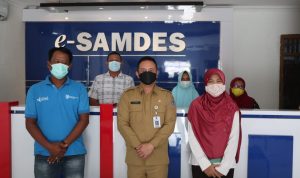 Kunker di Lampung Tengah, Kepala Balai Pemdes Ditjen Bina Pemdes Kemendagri Tinjau E-Samdes dan Smart Village