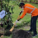 Dukung Program BUMN Hijaukan Indonesia, Divre IV Tanjungkarang Hijaukan Stasiun