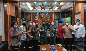 KSAD Dudung Ajak SMSI Optimalkan Segenap Potensi untuk Penguatan Ideologi Pancasila dan NKRI