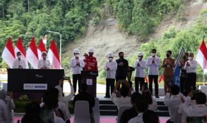 Presiden Jokowi Resmikan PLTA Poso dan PLTA Malea, Sistem Kelistrikan Sulawesi Kian Andal dan Hijau