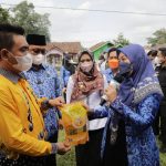 Wagub Lampung Tinjau Operasi Pasar Minyak Goreng di Pasar Sidowaras
