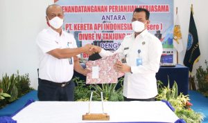 Cegah Penyalahgunaan Narkoba bagi Karyawannya, KAI Divre IV Tanjungkarang Jalin Kerjasama dengan BNN Lampung
