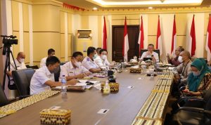 Sekdaprov Fahrizal Pimpin Rakor Program Pemberantasan Korupsi Terintegrasi Tahun 2022, Indek MCP Lampung Tahun 2021 di Atas Rerata Nasional