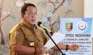 Coffee Morning Bersama Produsen Pakan Ikan dan Stakeholder, Gubernur Lampung Perjuangkan Penyediaan Pakan Murah Melalui Program KPB