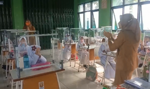 Berangsur Kondusif, PTM 100 Persen di Bandar Lampung Akan Diterapkan Secara Bertahap
