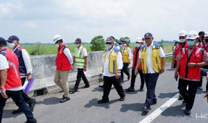 Tinjau JTTS, Menteri PUPR Minta HK untuk Maksimalkan Persiapan Mudik Lebaran 2022