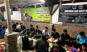 Berbagi Keceriaan, SpeedScooterSyndicate Chapter Lampung Gelar Santunan dan Buka Puasa bersama Anak Yatim Piatu