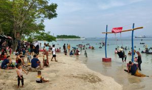 Pantai TISKA Mulai Diserbu Wisatawan