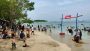 Ratusan Pengunjung Memadati Kawasan Wisata Pantai TISKA || Foto: 5w1hindonesia.id