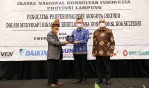 Musprov Inkindo Lampung Ke-10, Gubernur Arinal Ajak Para Konsultan Bersinergi dalam Pembangunan Nasional dan Daerah