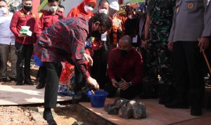 Letakkan Batu Pertama MPP, MenPAN RB Tjahjo Kumolo Apresiasi Wali Kota Bandar Lampung